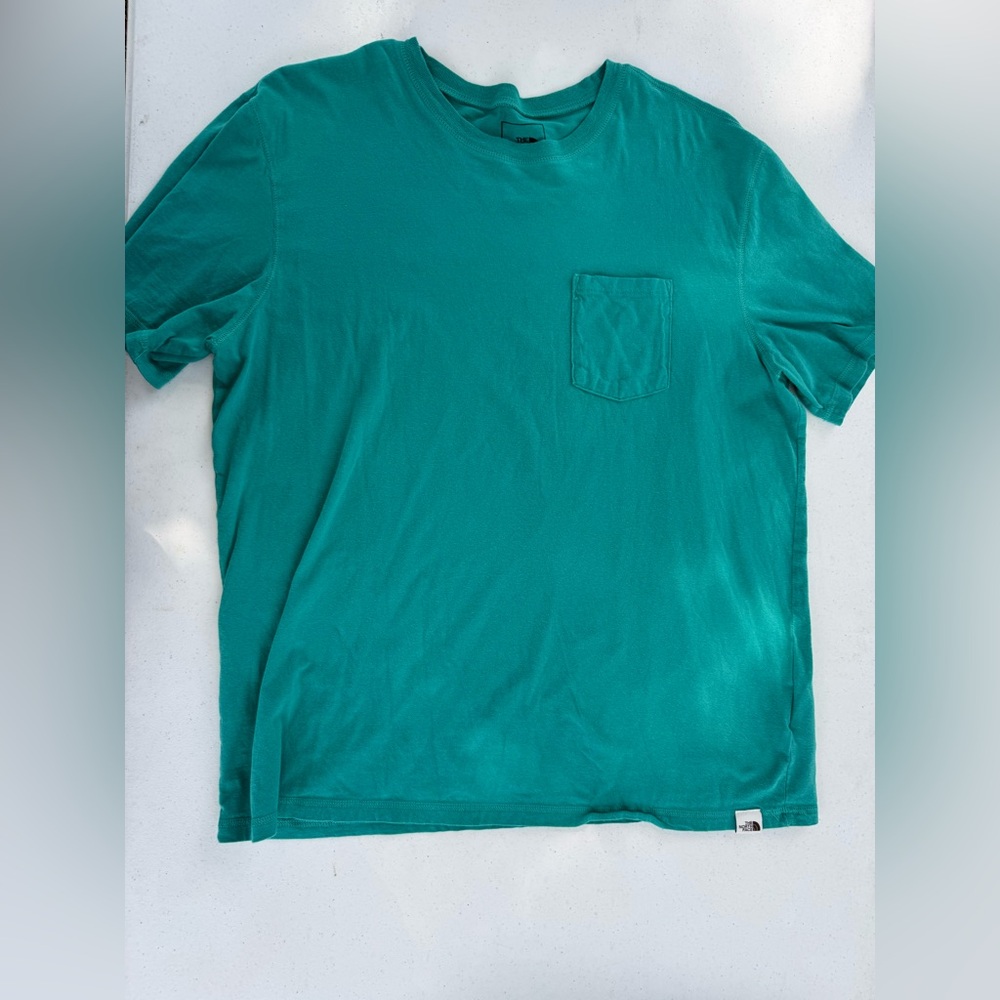 NorthFace Teal Pocket T-Shirt
